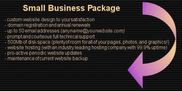 Web Griffin Design - Small Business Package
