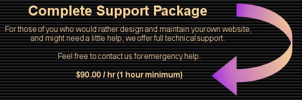 Web Griffin Design - The Support Package